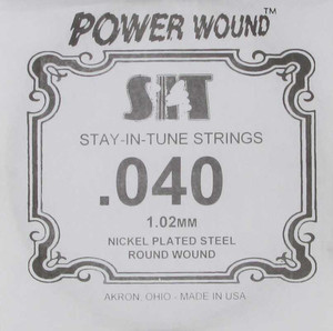 SIT Single String - Nickel Wound 040 (Powerwound)