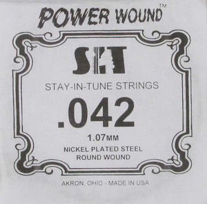 SIT Single String - Nickel Wound 042 (Powerwound) SIT Single String - Nickel Wound 042 (Powerwound)