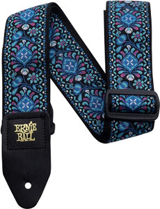 Ernie Ball Classic Jacquard Guitar/Bass Strap - Indigo Orchid