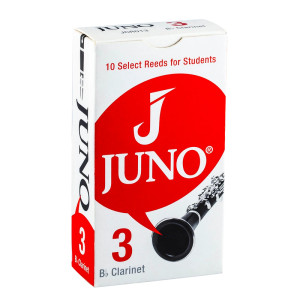 Juno Bb Clarinet #3 Reeds - 10 Pack Juno Bb Clarinet #3 Reeds - 10 Pack