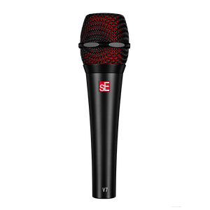 SE V7 Black Dynamic Vocal Mic