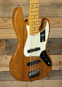 Fender American Professional II Jazz Bass V Natural w/ Case