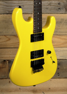 Charvel Custom Shop Usa Special Edition San Dimas Graffiti Yellow w/ Case
