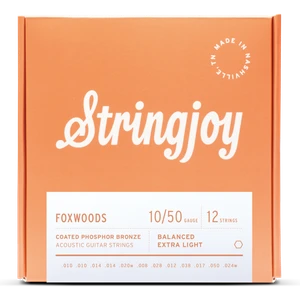 String Joy Foxwood Coated 12str Extra Light 10-50