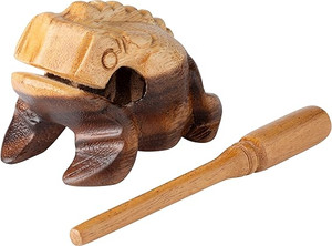 Nino Percussion Wood Frog Guiro - Small Nino Percussion Wood Frog Guiro - Small