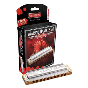 Hohner Marine Band 1896 Harmonica - Key of F# Hohner Marine Band 1896 Harmonica - Key of F#