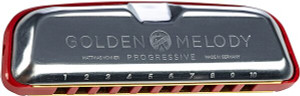 Hohner Golden Melody Harmonica - Key of F