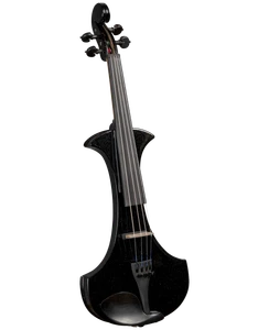 Saga Cremona Student 4/4 Electric Violin - Sparkling Black