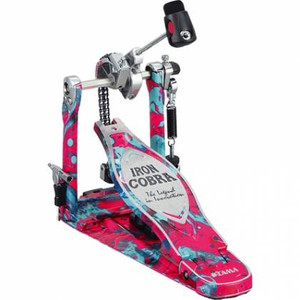 Tama 50th Anniversary LTD Iron Cobra Marble Power Single Pedal - Coral Swirl Tama 50th Anniversary LTD Iron Cobra Marble Power Single Pedal - Coral Swirl