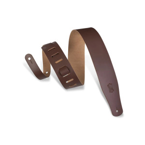 Levy's Leather Guitar Strap - Brown Levy's Leather Guitar Strap - Brown