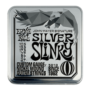 Ernie Ball John Mayer Silver Slinky Signature Electric Guitar Strings 3-pack Ernie Ball John Mayer Silver Slinky Signature Electric Guitar Strings 3-pack