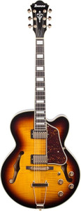 Ibanez AF95FM Artcore Expressionist Hollowbody Electric Guitar - Antique Yellow Sunburst Ibanez AF95FM Artcore Expressionist Hollowbody Electric Guitar - Antique Yellow Sunburst