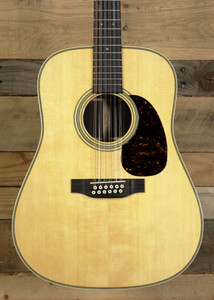 Martin HD12-28 12-String Acoustic Guitar Natural w/ Case