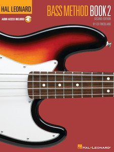 Hal Leonard Bass Method Book 2 – 2nd Edition - w/ Online Audio Hal Leonard Bass Method Book 2 – 2nd Edition - w/ Online Audio