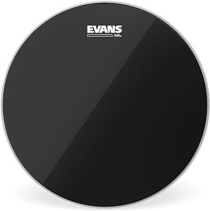 Evans 18" Black Chrome Drum Head Evans 18" Black Chrome Drum Head