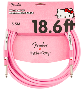 Fender x Hello Kitty 18.6' Instrument Cable Pink Fender x Hello Kitty 18.6' Instrument Cable Pink