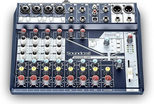 Soundcraft Notepad-12FX Small-Format Analog Mixing Console with USB I/O and Lexicon Effects Soundcraft Notepad-12FX Small-Format Analog Mixing Console with USB I/O and Lexicon Effects