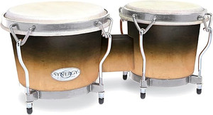 Toca Synergy Deluxe Bongos - Coffee Fad Toca Synergy Deluxe Bongos - Coffee Fad