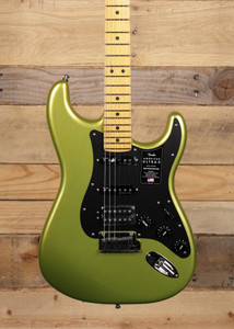Fender American Ultra II Stratocaster HSS Electric Guitar Solar Flare w/  Case