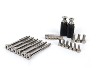 FU-Tone Titanium Hardware Upgrade Kit 6-String Silver FU-Tone Titanium Hardware Upgrade Kit 6-String Silver