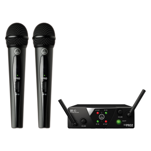 AKG Mini Dual Vocal Set Wireless Microphone System (Band: A & C) AKG Mini Dual Vocal Set Wireless Microphone System (Band: A & C)