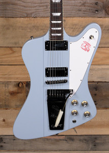 Epiphone 1963 Firebird V Electric Guitar Frost Blue w/ Case