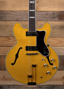 Epiphone Sheraton Frequensator Semi-Hollow Guitar Natural w/ Gigbag