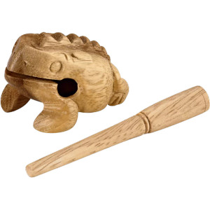 NINO Percussion Wood Frog Guiro - X-Small NINO Percussion Wood Frog Guiro - X-Small