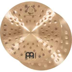 Meinl Cymbals Pure Alloy Hi-hat Cymbals - 15-inch, Extra Hammered Meinl Cymbals Pure Alloy Hi-hat Cymbals - 15-inch, Extra Hammered