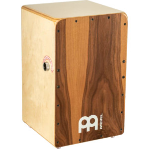 Meinl Percussion Snarecraft Professional Series Cajon - Walnut Frontplate
