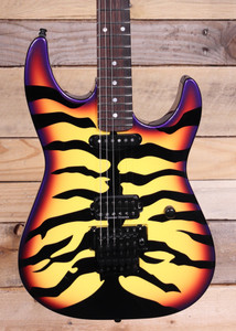 ESP George Lynch Sunburst Tiger Electric Guitar  w/ Case