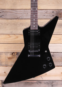 Gibson 80s Explorer Electric Guitar Ebony w/ Case