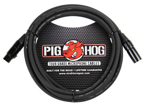 Pig Hog 8mm Mic Cable, 10ft XLR Pig Hog 8mm Mic Cable, 10ft XLR