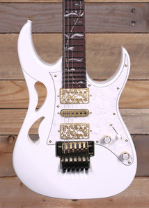 Ibanez Steve Vai Signature PIA3761 Electric Guitar Stallion White w/ Case