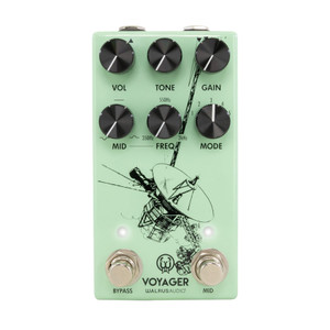 WALRUS Voyager Pre-Amp/Overdrive MKII - Seafoam | Mid-focused overdrive/preamp w/ five selectable drive voicings