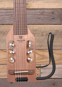 Traveler Ultra-Light Nylon Acoustic/Electric Guitar Natural w/ Gigbag