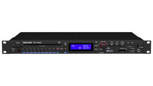 Tascam CD-400U CD/SD/USB Player w/ Bluetooth Receiver & FM/AM Tuner Tascam CD-400U CD/SD/USB Player w/ Bluetooth Receiver & FM/AM Tuner