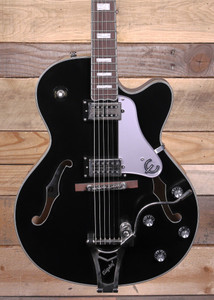 Epiphone Emperor Swingster Hollowbody Guitar Black Aged Gloss "Excellent Condition"