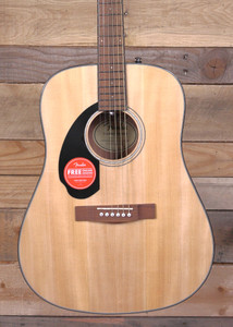 Fender CD-60S Left-Handed Acoustic Guitar  Natural