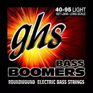 GHS Bass Boomers 40-95 - Round Core - Light - Strings Set