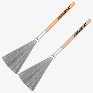 AHEAD Slim-Grip Wood Handle Wire Brush