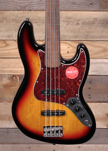 Squier Classic Vibe '60s Jazz Bass Fretless 3-Color Sunburst