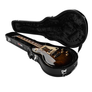 Gator Gibson SG® Guitar Deluxe Wood Case, Brown