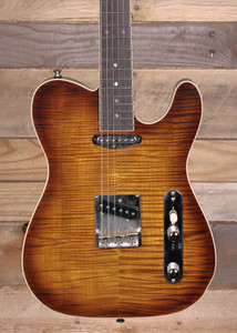 b3 Gene Baker Built Korina Phoenix III Electric Guitar Bengal Burst w/ Case "Excellent Condition"