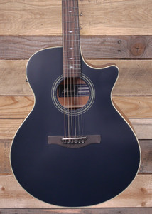 Ibanez AE100 Acoustic/Electric Guitar Dark Tide Blue  Flat