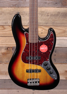 Squier Classic Vibe '60s Jazz Bass Fretless 3-Color  Sunburst