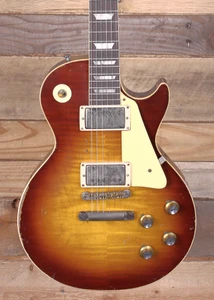 Gibson Murphy Lab Custom 1960 Les Paul Standard Reissue Heavy Aged Iced Tea Burst