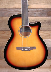 Ibanez  AEG7 Acoustic/Electric Guitar Transparent Vintage Sunburst