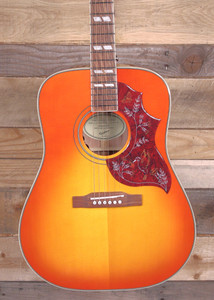 Epiphone Hummingbird Studio Acoustic/Electric Guitar Faded Cherry Sunburst