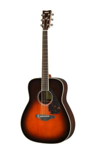 Yamaha FG830 Acoustic Guitar Tobacco Brown  Sunburst